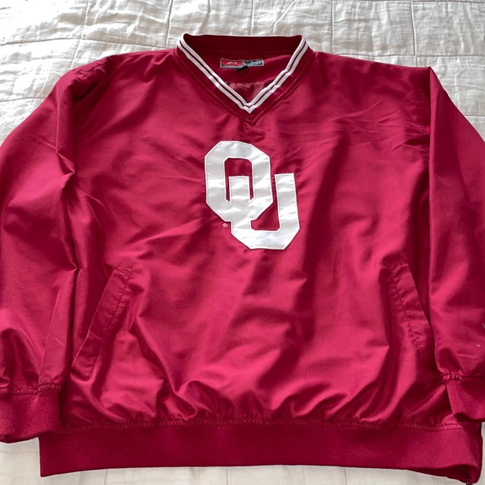 OU Windbreaker Pullover